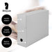 Archivbox für A4, Stone-Grau