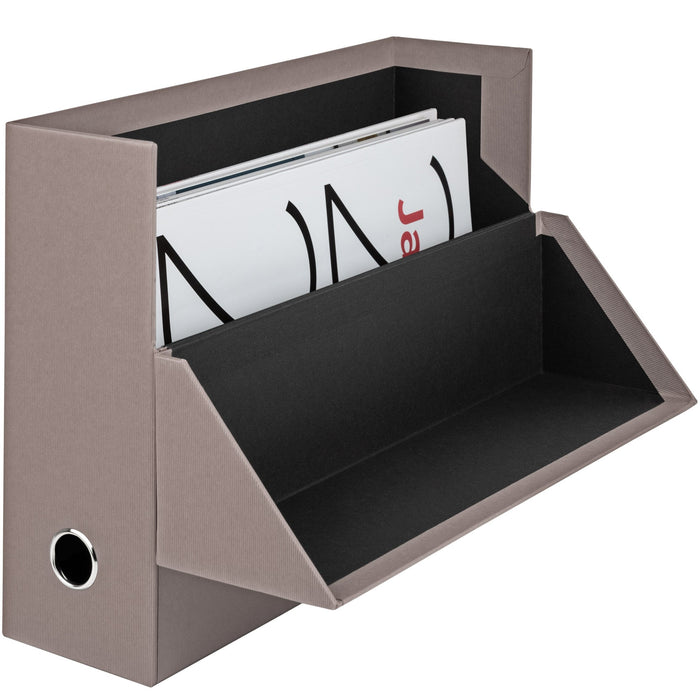 Archivbox für A4, Taupe