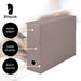 Archivbox für A4, Taupe
