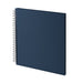 Fotoalbum XL mit Spiralbindung, schwarze Seiten, Navy-Blau