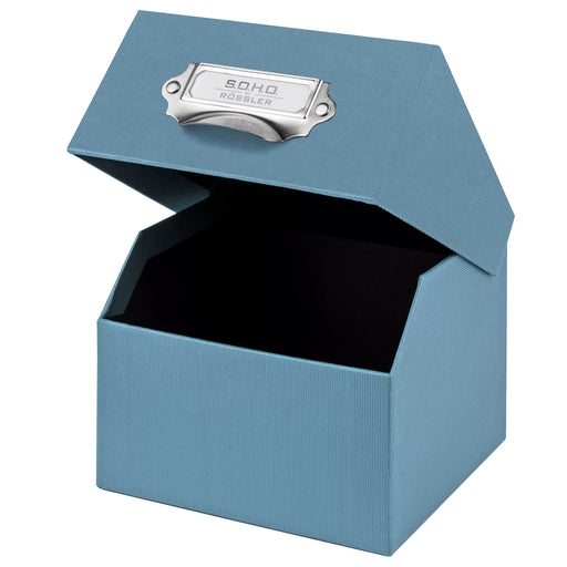 Fotobox, Denim-Blau