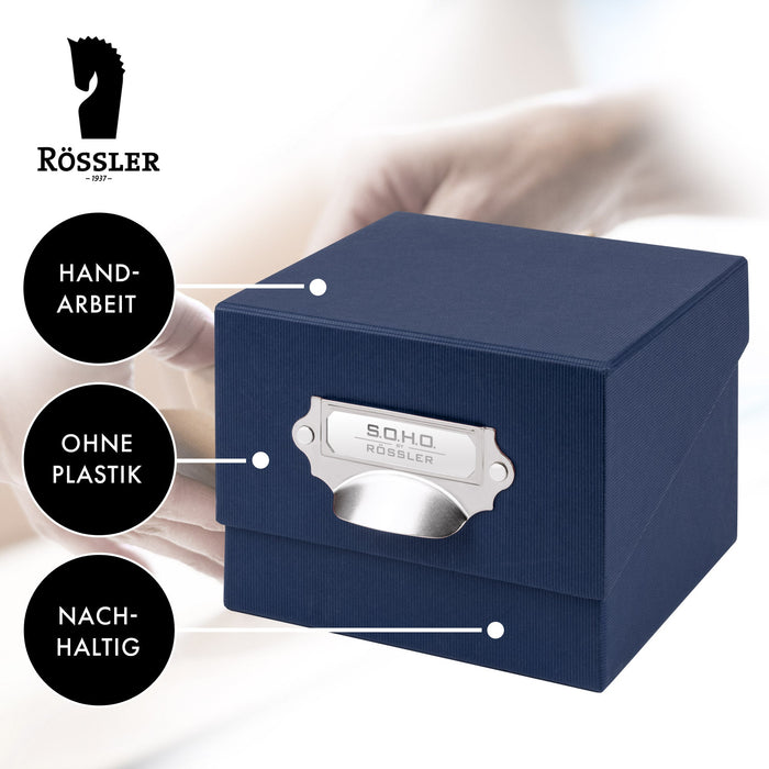 Fotobox, Navy-Blau
