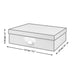 Aufbewahrungsbox mit Griff, Opal