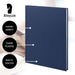 Notizbuch A4, Navy-Blau