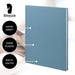 Notizbuch A4, Denim-Blau