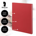 Notizbuch A4, Rot