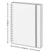 Notizbuch A5 mit Gummizug, Opal