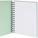 Notizbuch A5 mit Gummizug, Mint