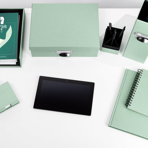 Notizbuch A5 mit Gummizug, Mint