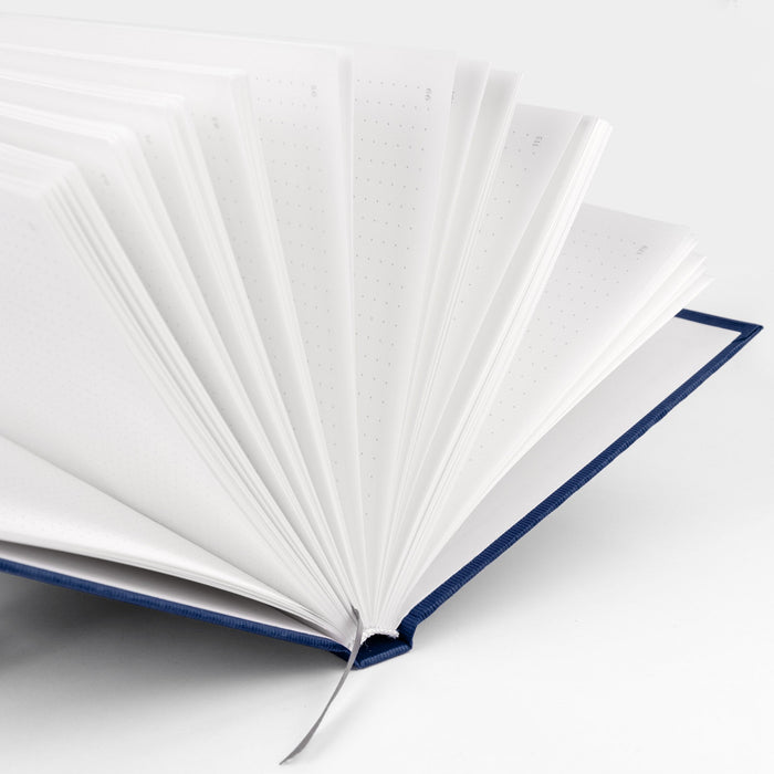 Notizbuch A5, Navy-Blau