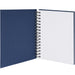 Notizbuch A5 mit Gummizug, Navy-Blau