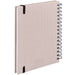 Notizbuch A5 mit Gummizug, Powder-Rosa