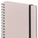 Notizbuch A5 mit Gummizug, Powder-Rosa