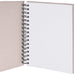 Notizbuch A5 mit Gummizug, Powder-Rosa