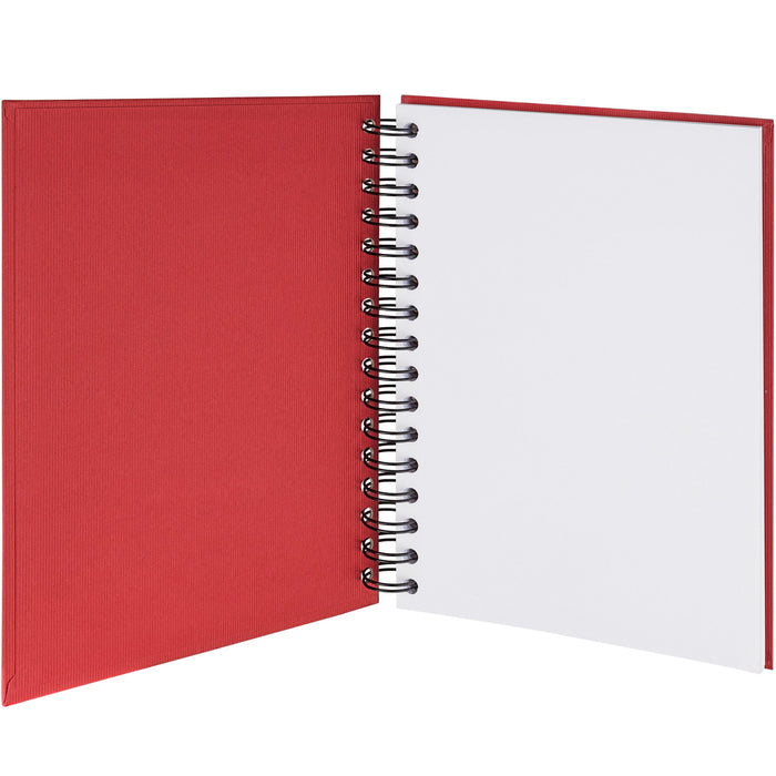 Notizbuch A5 mit Gummizug, Rot
