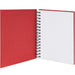 Notizbuch A5 mit Gummizug, Rot