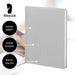 Notizbuch A5, Stone-Grau