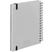 Notizbuch A5 mit Gummizug, Stone-Grau