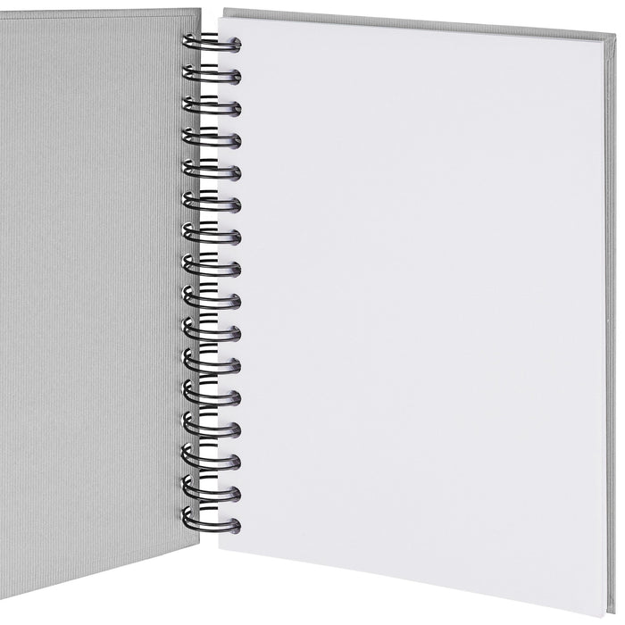 Notizbuch A5 mit Gummizug, Stone-Grau