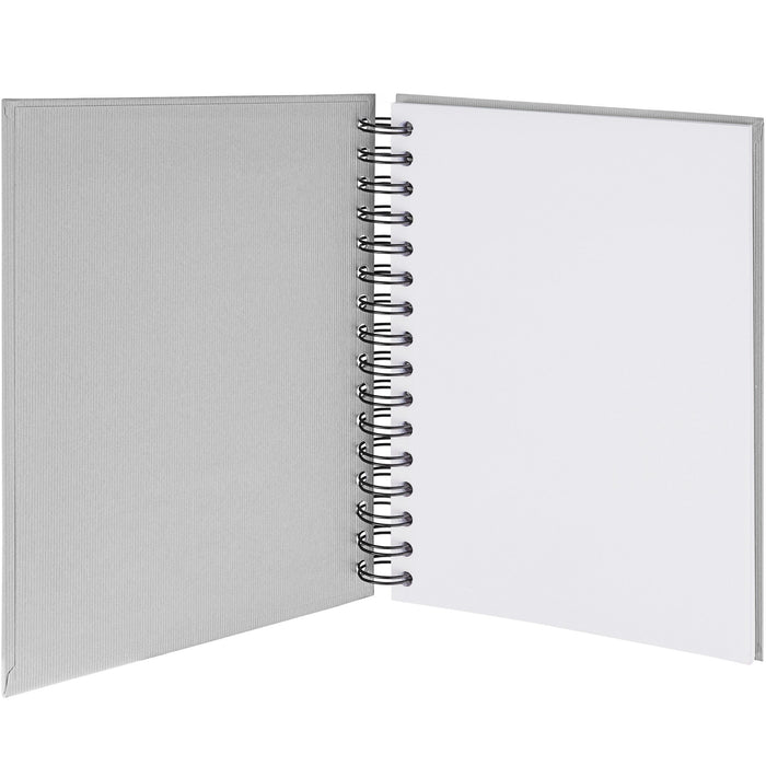 Notizbuch A5 mit Gummizug, Stone-Grau