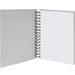 Notizbuch A5 mit Gummizug, Stone-Grau