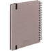 Notizbuch A5 mit Gummizug, Taupe