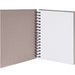 Notizbuch A5 mit Gummizug, Taupe