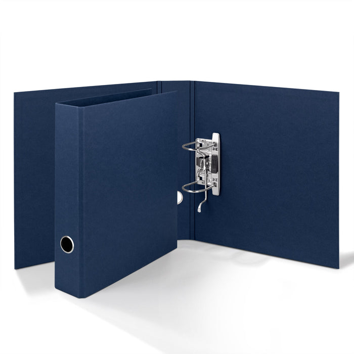 Ordner für A4, schmal, Navy-Blau