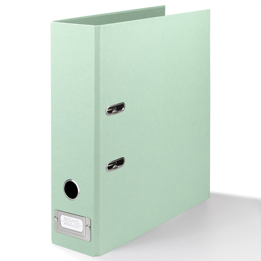 Ordner mit Metallschild, für A4, Mint