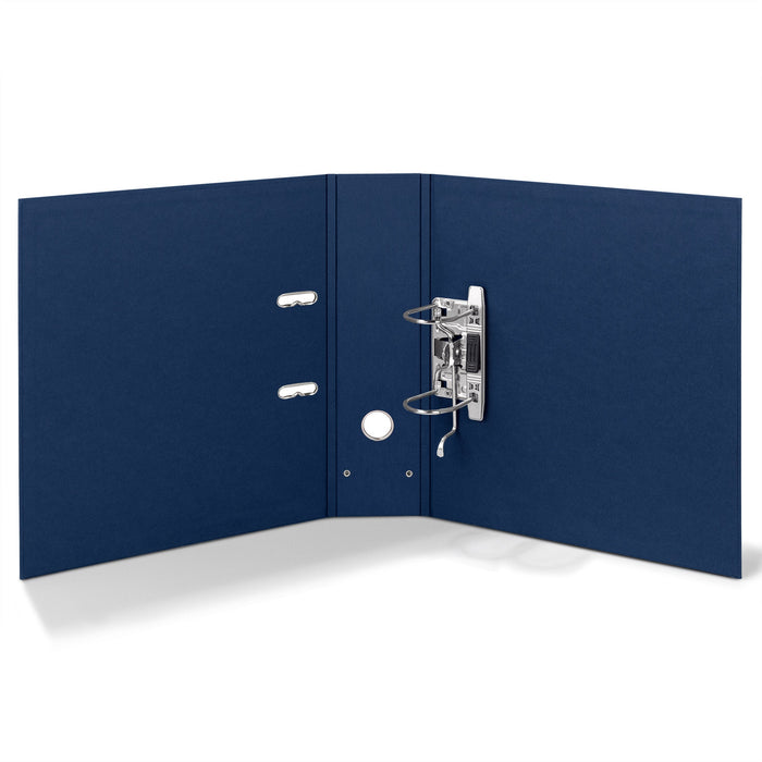 Ordner mit Metallschild, für A4, Navy-Blau