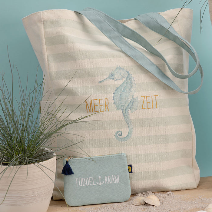 Lifestyle Shopper „Meer Liebe“ | Canvas-Stoff | Meerzeit