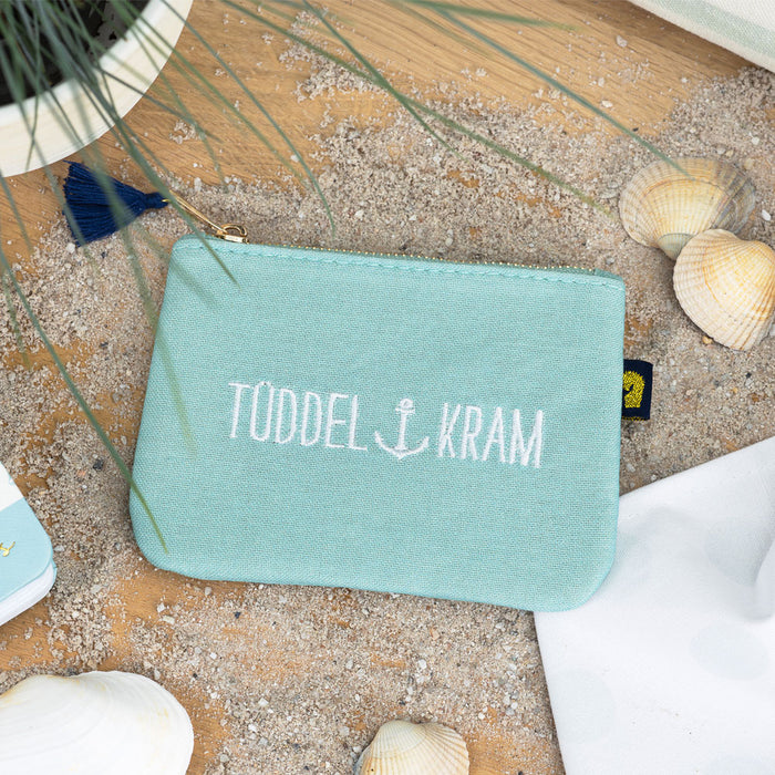 Mini Pouch „Meer Liebe“  | 135x95mm | aus Stoff | Tüddelkram