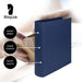 Ringbuch für A4, Navy-Blau