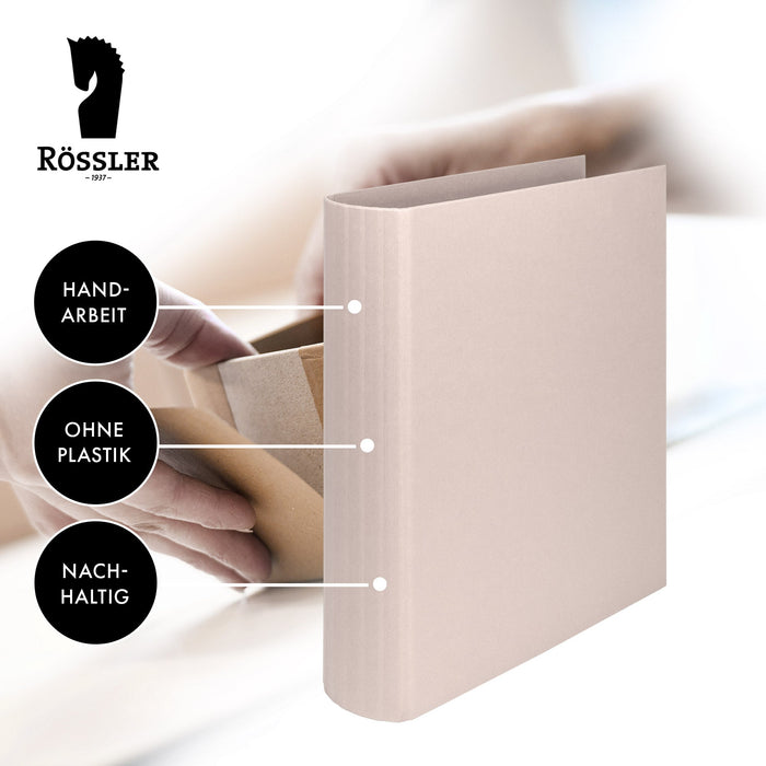 Ringbuch für A4, Powder-Rosa