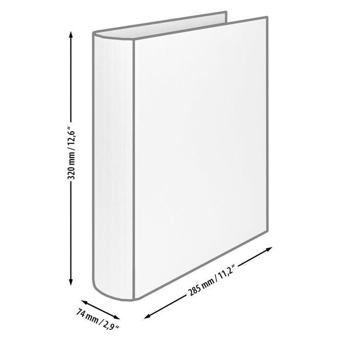 Ringbuch für A4, Powder-Rosa