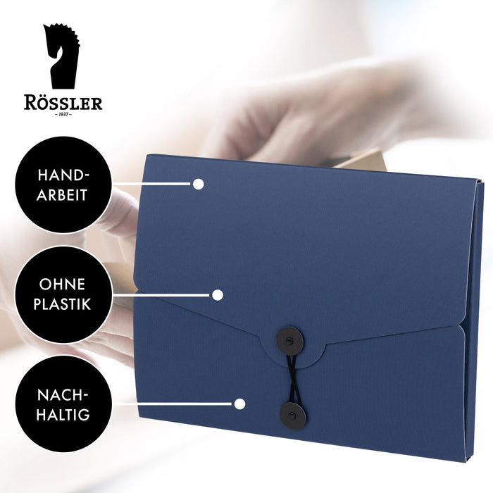 Sammelmappe für A4, Navy-Blau