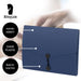 Sammelmappe für A4, Navy-Blau