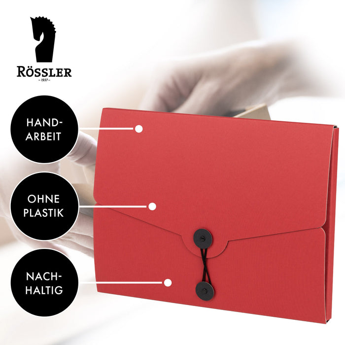 Sammelmappe für A4, Rot
