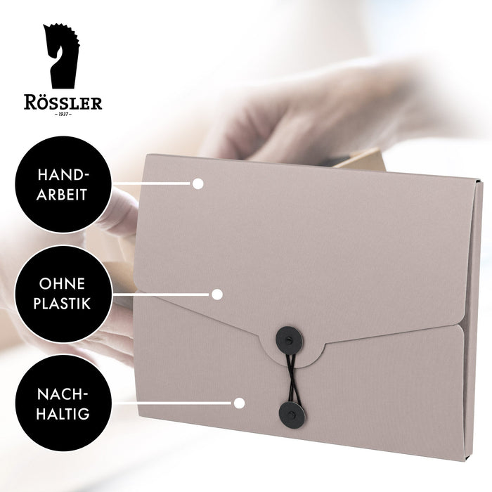 Sammelmappe für A4, Taupe