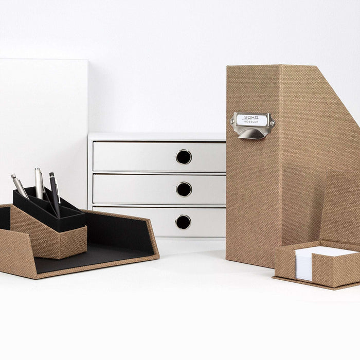 Zettelkasten, Haselnuss-Braun