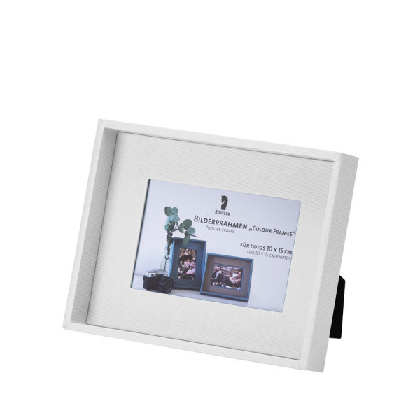 Bilderrahmen für Fotos, weiß
