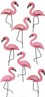 Sticker, Flamingo Sticker, Flamingo