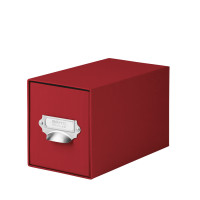 1er Schubladenbox für CDs, Rot
