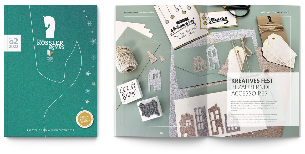 Rössler Papier Katalog - 85 Jahre