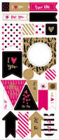 Sticker, Pfeile und Wimpel Sticker, Pfeile und Wimpel