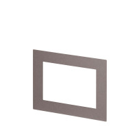 Passepartout für Bilderrahmen 10x15, Taupe
