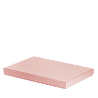 Box flach für A4, Powder-Rosa