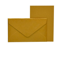 Mini-Karten mit Briefumschlag, Gold