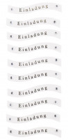 Sticker, Einladung Sticker, Einladung