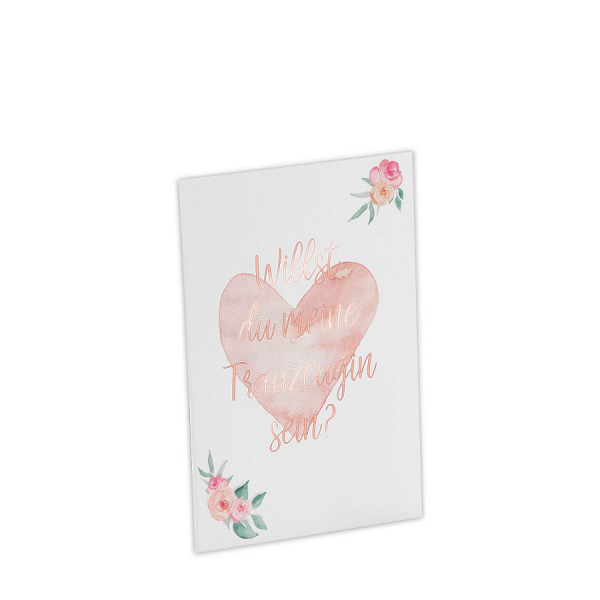 Postkarte, Trauzeugin